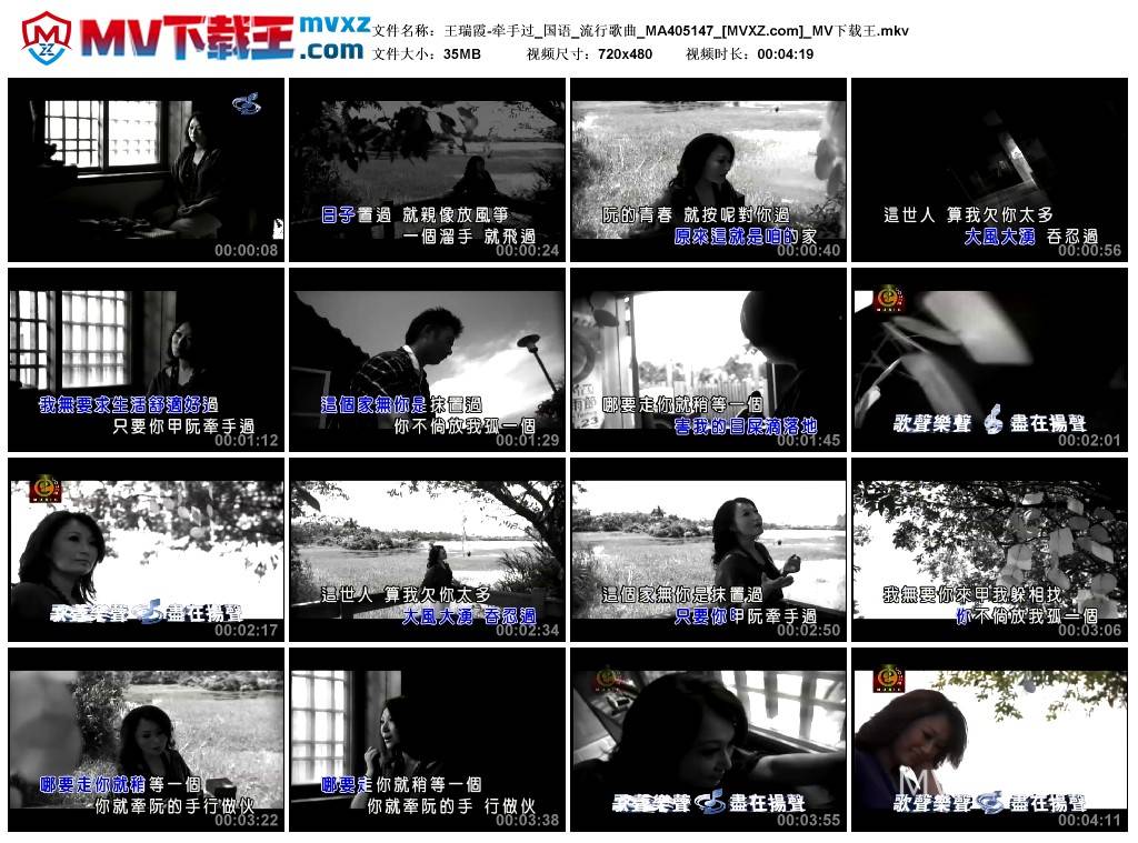 王瑞霞-牵手过_国语_流行歌曲_MA405147